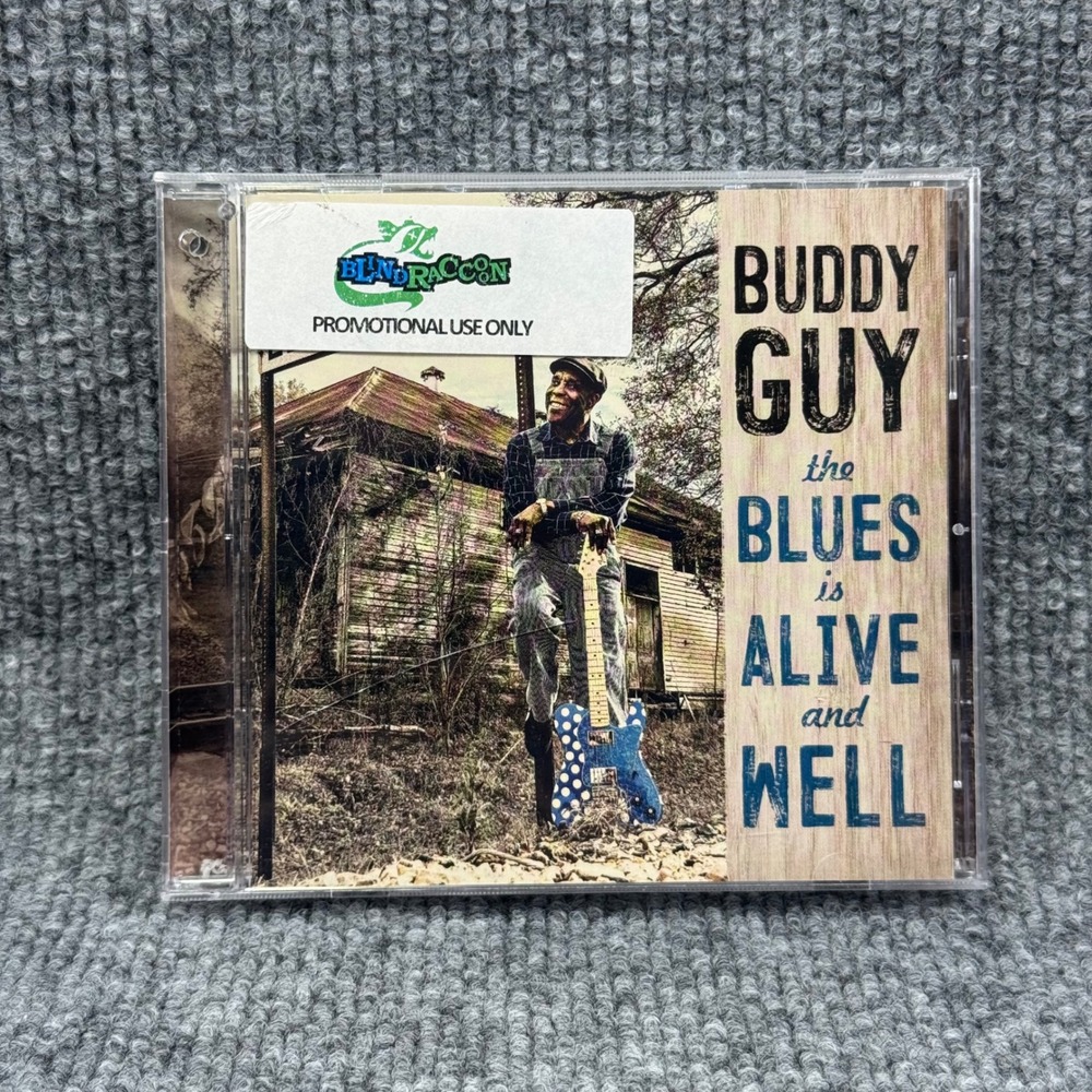 Buddy Guy The Blues Is Alive and Well CD 2018 Promo Jeff Beck Keith Richards